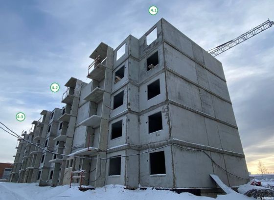 ЖК «АвиатоR» (Авиатор), корпус 4.1-4.3 — 4 кв. 2022 г.