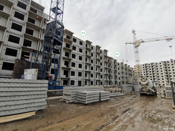 ЖК «АвиатоR» (Авиатор), корпус 5.1-5.2 — 1 кв. 2023 г.