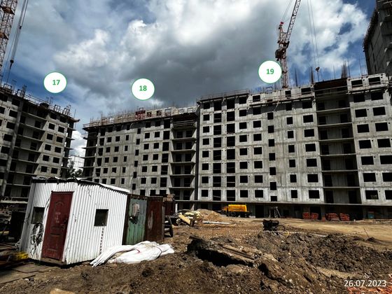 ЖК «АвиатоR» (Авиатор), корпус 17 — 3 кв. 2023 г.