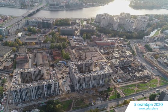 ЖК ЦДС «Чёрная речка», ул. Белоостровская, 10, к. 2 — 4 кв. 2020 г.
