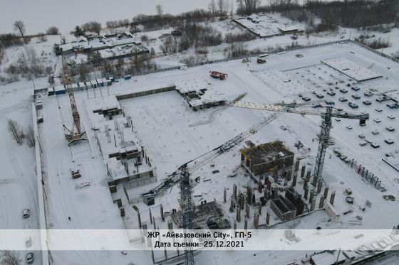 Жилой район «Айвазовский City», ул. Пожарных и Спасателей, 1, к. 1 — 4 кв. 2021 г.