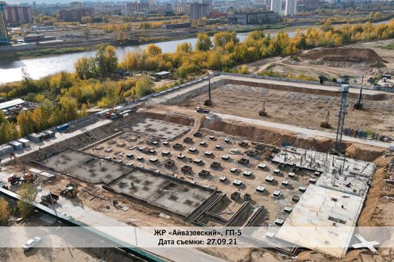 Жилой район «Айвазовский City», ул. Пожарных и Спасателей, 1, к. 1 — 3 кв. 2021 г.