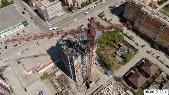 Квартал «КрымSKY» (Крымский), ул. Пархоменко, 19 — 2 кв. 2023 г.