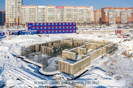 Микрорайон «SCANDIS OZERO» (Скандис Озеро), ул. Авиаторов, 32 — 1 кв. 2021 г.