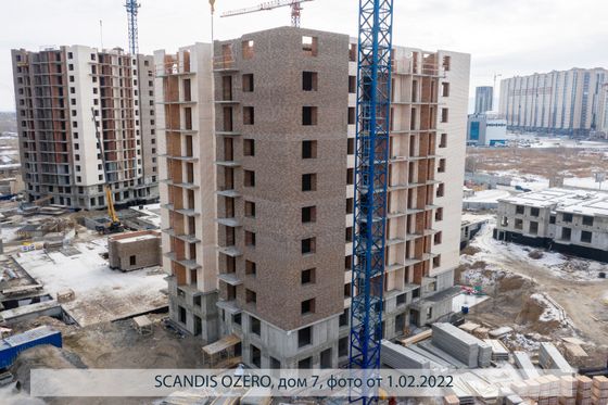 Микрорайон «SCANDIS OZERO» (Скандис Озеро), ул. Авиаторов, 32 — 1 кв. 2022 г.