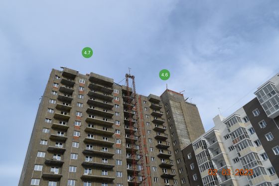Жилой район «Эволюция», ул. Летописца Нита Романова, 23А — 1 кв. 2023 г.