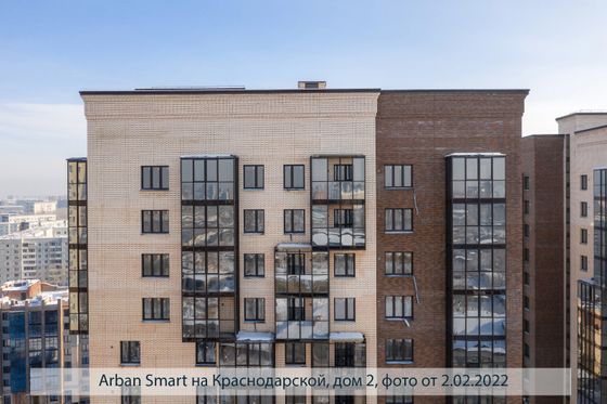 ЖК «Арбан Smart на Краснодарской» (Apбaн Cмapт на Краснодарской), Краснодарская ул., 40/4 — 1 кв. 2022 г.