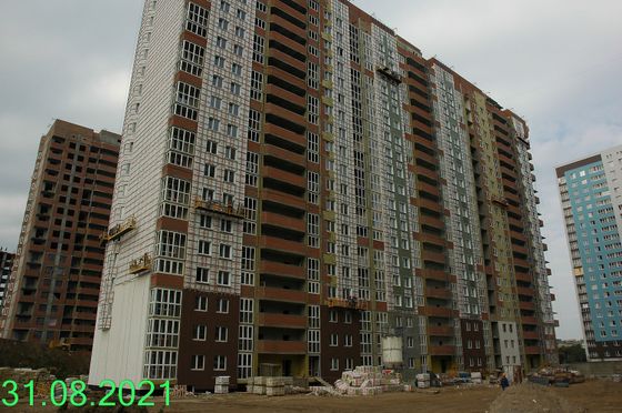 Квартал «Кузьминки (Прибрежный)», ул. Взлётная, 11/1 — 3 кв. 2021 г.