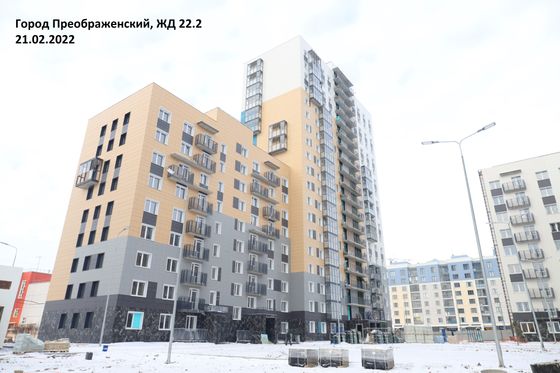 Микрорайон «Преображенский», ул. Петра Ломако, 1 — 1 кв. 2022 г.