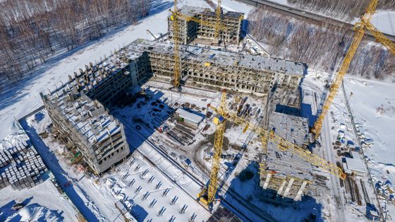 ЖК «Мозаика Парк», ул. Александра Федоровича, 10 — 1 кв. 2022 г.