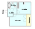 Продажа 1-комнатной квартиры 30,9 м², 2/10 этаж