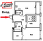 Продажа 2-комнатной квартиры 77,9 м², 6/23 этаж