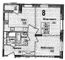 Продажа 2-комнатной квартиры 51,7 м², 3/22 этаж