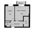 Продажа 1-комнатной квартиры 34,7 м², 2/3 этаж