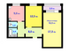 Продажа 2-комнатной квартиры 52,5 м², 6/10 этаж