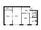 Продажа 3-комнатной квартиры 55 м², 1/5 этаж