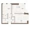 Продажа 2-комнатной квартиры 72,5 м², 50/75 этаж