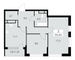 Продажа 2-комнатной квартиры 55,5 м², 24/30 этаж