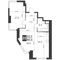 Продажа 2-комнатной квартиры 60,5 м², 39/47 этаж