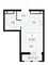 Продажа квартиры со свободной планировкой 23,6 м², 3/30 этаж