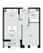 Продажа квартиры со свободной планировкой 39,5 м², 3/14 этаж