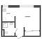 Продажа квартиры-студии 17,5 м², 1/5 этаж