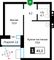 Продажа 1-комнатной квартиры 41,2 м², 5/6 этаж