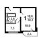 Продажа 1-комнатной квартиры 38,2 м², 23/23 этаж