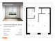 Продажа 1-комнатной квартиры 34,2 м², 25/33 этаж