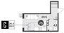 Продажа квартиры-студии 24,8 м², 9/18 этаж