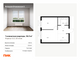 Продажа 1-комнатной квартиры 34,3 м², 33/33 этаж