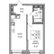 Продажа 1-комнатной квартиры 38,8 м², 18/27 этаж