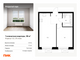 Продажа 1-комнатной квартиры 36 м², 31/33 этаж