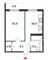 Продажа 1-комнатной квартиры 36,3 м², 5/20 этаж