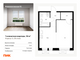 Продажа 1-комнатной квартиры 34 м², 24/33 этаж