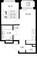 Продажа 1-комнатной квартиры 35,6 м², 7/9 этаж