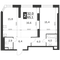 Продажа 2-комнатной квартиры 65,1 м², 39/47 этаж