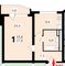 Продажа 1-комнатной квартиры 37,9 м², 2/17 этаж