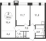 Продажа 2-комнатной квартиры 55,9 м², 6/20 этаж