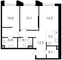 Продажа 2-комнатной квартиры 73,7 м², 4/17 этаж