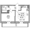 Продажа 1-комнатной квартиры 38,1 м², 9/27 этаж