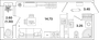 Продажа квартиры-студии 22,7 м², 10/12 этаж