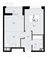 Продажа квартиры со свободной планировкой 38,2 м², 3/17 этаж