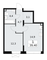 Продажа квартиры со свободной планировкой 39,4 м², 2/16 этаж