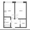 Продажа 2-комнатной квартиры 42,5 м², 32/34 этаж