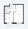 Продажа 1-комнатной квартиры 41,2 м², 5/33 этаж