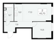 Продажа квартиры со свободной планировкой 45,7 м², 2/30 этаж