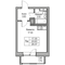 Продажа квартиры-студии 24,6 м², 8/23 этаж