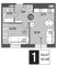 Продажа 1-комнатной квартиры 42,7 м², 4/9 этаж