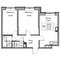 Продажа 2-комнатной квартиры 51,8 м², 2/24 этаж